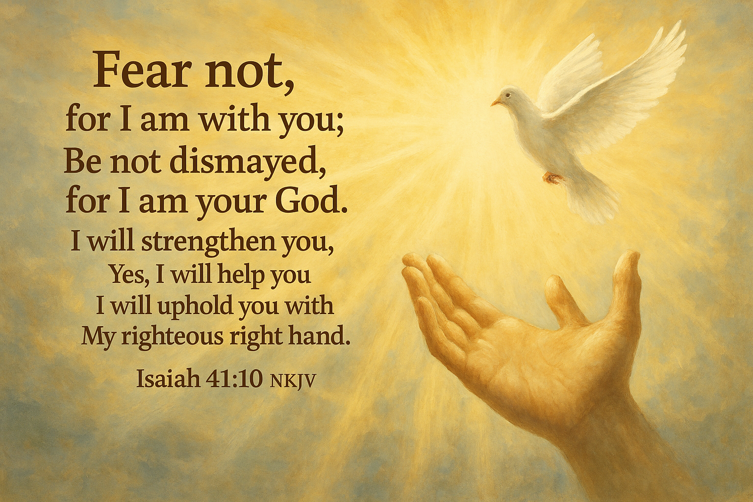Fear Not, I Am With You