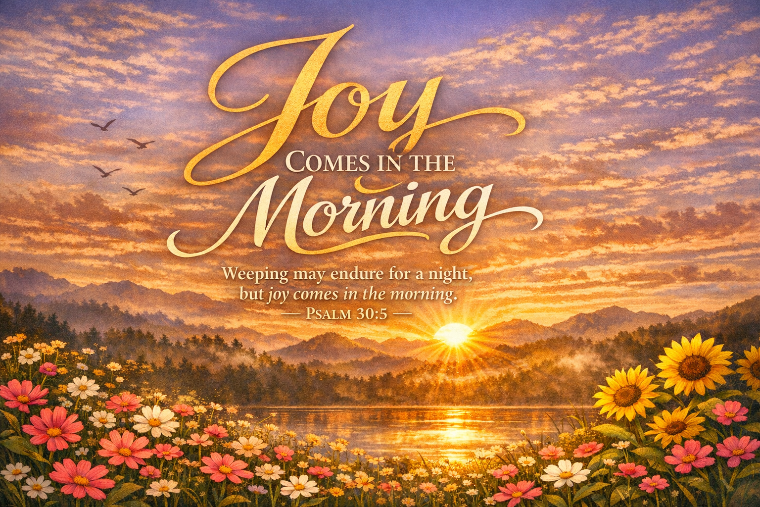 Joy Comes in the Morning