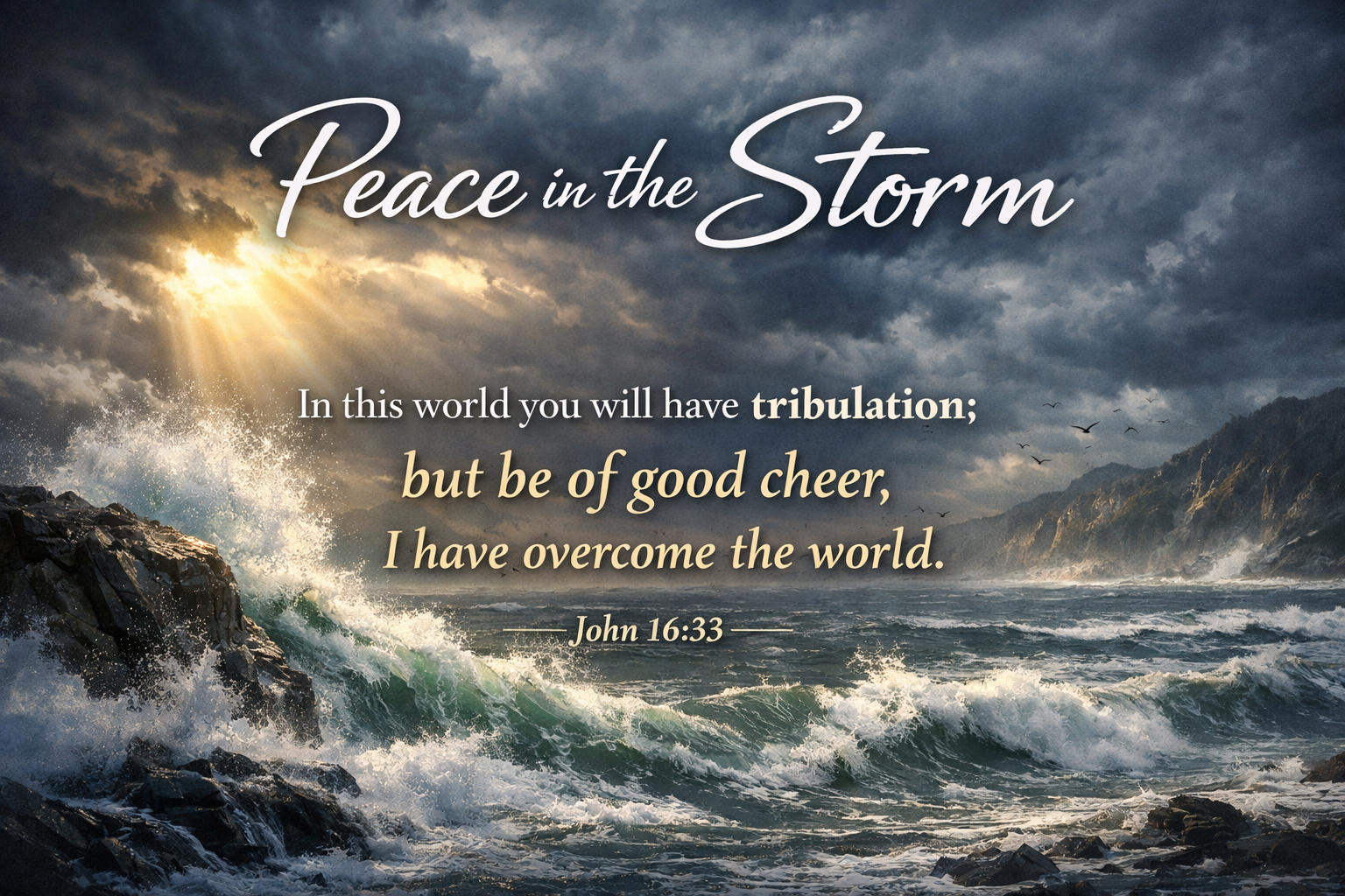 Peace in the Storm