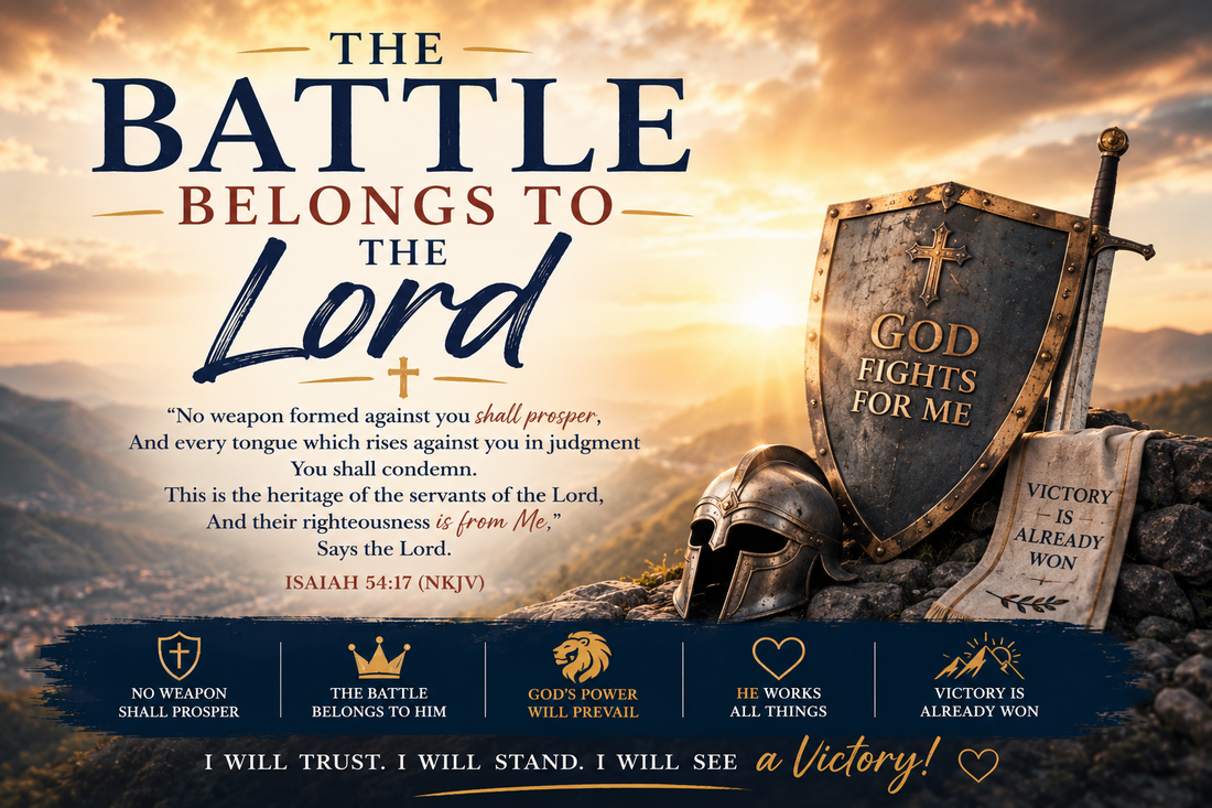 The Battle Belongs to the Lord
